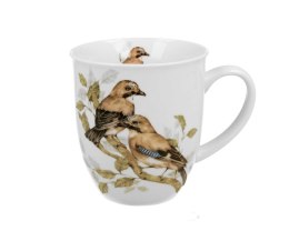 Porcelanowy kubek Animals Sójki 400 ml