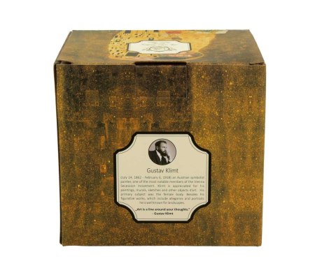 Porcelanowy kubek baryłka Klimt The Kiss 430 ml