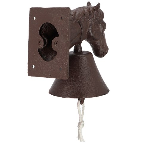 Żeliwny dzwonek do drzwi Koń