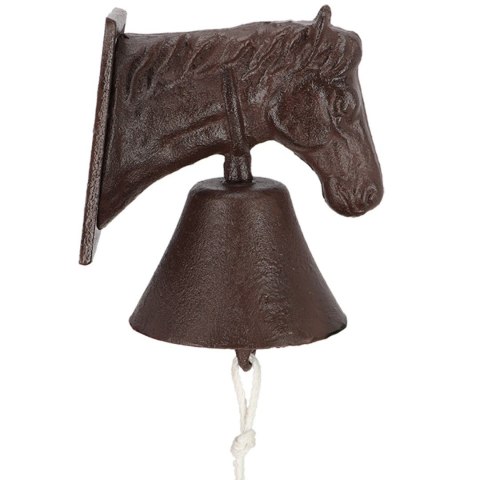 Żeliwny dzwonek do drzwi Koń