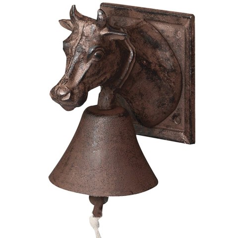 Żeliwny dzwonek do drzwi Krowa