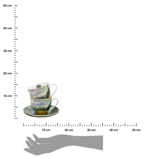 Zestaw 2 filiżanek Van Gogh Wheat Field 250 ml