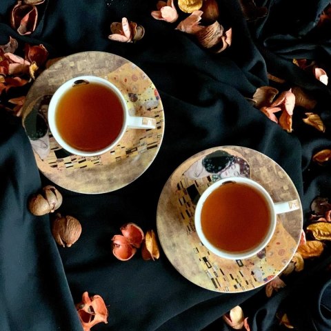 Zestaw 2 filiżanek espresso Klimt The Kiss 90 ml