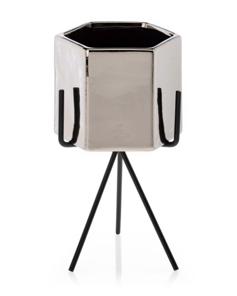 Zestaw 3 doniczek Sashi Silver