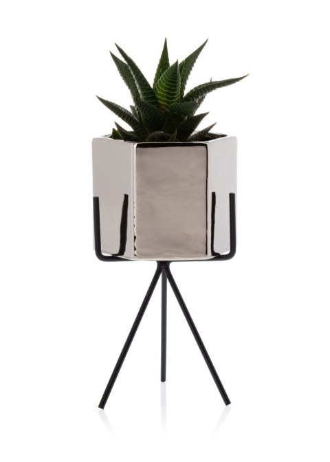 Zestaw 3 doniczek Sashi Silver