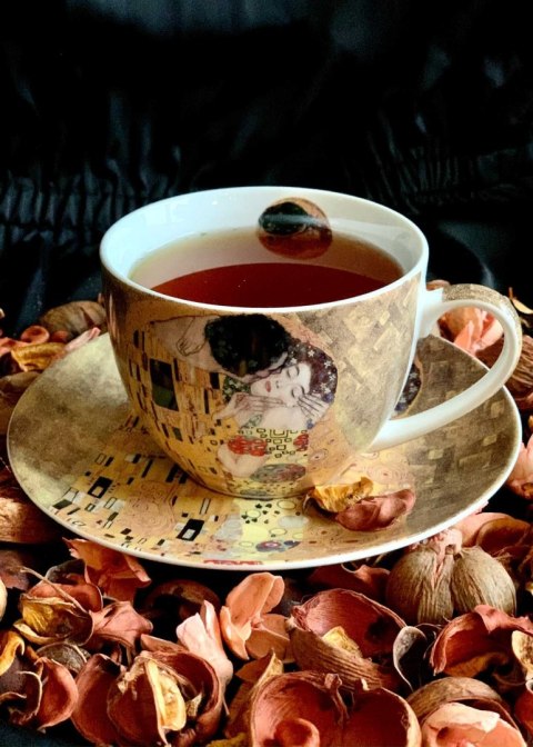 Zestaw 6 filiżanek Klimt The Kiss 250 ml