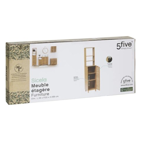 Bambusowy regał łazienkowy Sicela