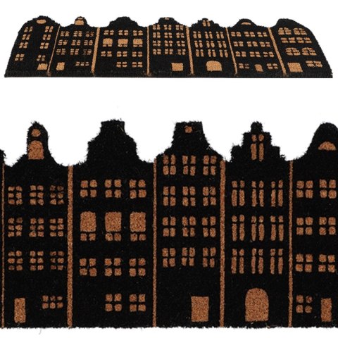 Dekoracyjna wycieraczka domki 75x30 cm