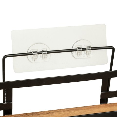 Dwupoziomowa półka łazienkowa Blackacia