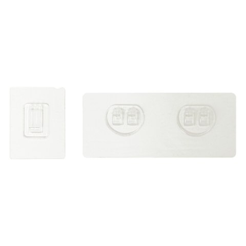 Dwupoziomowa półka łazienkowa Blackacia