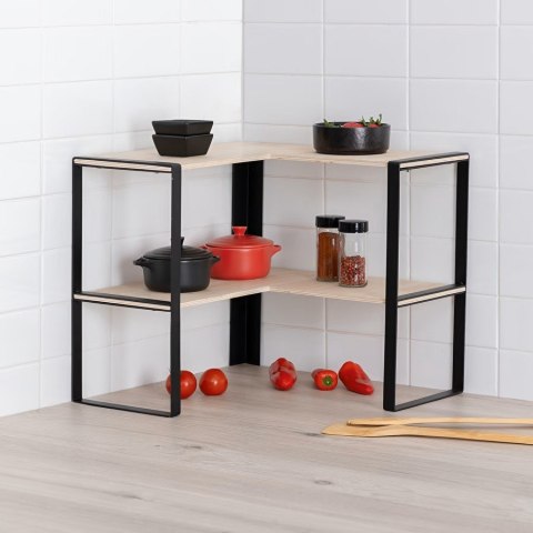 Dwupoziomowa półka na blat Blackwood