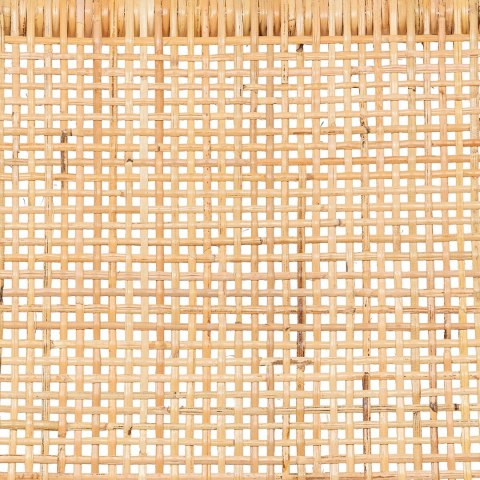 Fotel z plecionym siedziskiem Timor