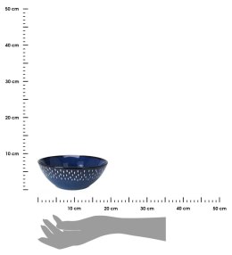 Miska na sałatki ciemnoniebieska 1050 ml