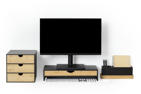 Podstawka pod monitor z szufladą Bava