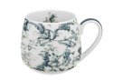 Porcelanowy kubek baryłka ORIENT BLUE 430 ml