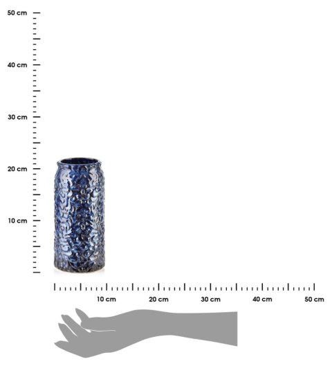 Wazon Evie Blue 21 cm