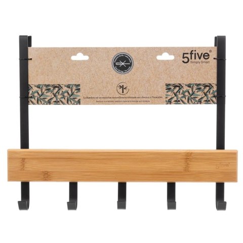 Wieszak na drzwi Natureo Black