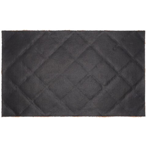 Wycieraczka z włókna kokosowego z geometrycznym wzorem 75x45 cm