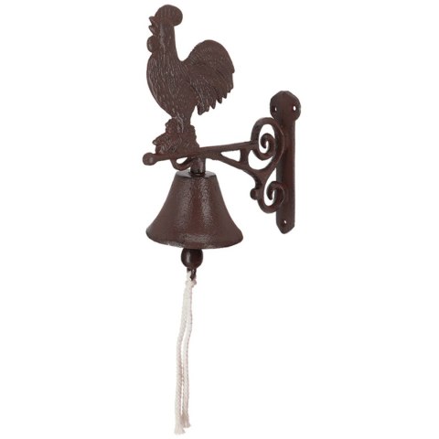 Żeliwny dzwonek do drzwi kogut
