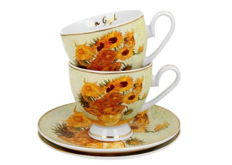 Zestaw 2 filiżanek Van Gogh Sunflowers 220 ml