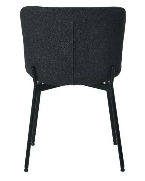 2 krzesła tapicerowane SABLE grafitowe