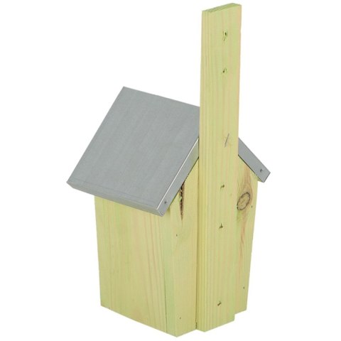 Budka lęgowa dla ptaków z cynkowym dachem 30 cm
