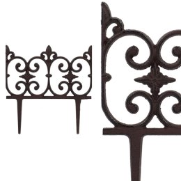 Płotek ogrodowy żeliwny 26,5xh28 cm