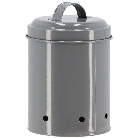 Pojemnik na czosnek vintage szary 1,15 L