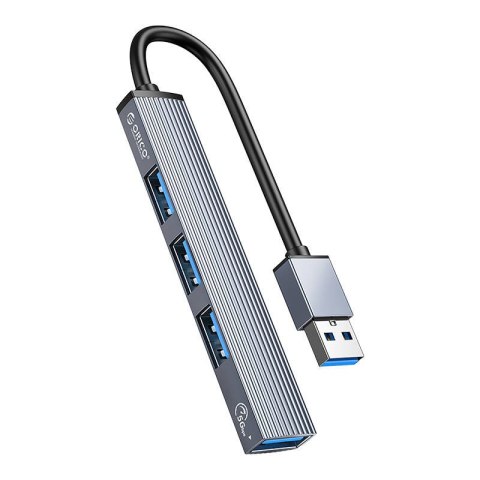 Adapter Hub Orico AH-A13 USB do 4x USB 3.0 (szary)