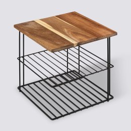 Dwupoziomowa półka narożna Blackacia