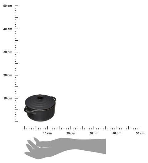 Mini naczynie żaroodporne Czarne