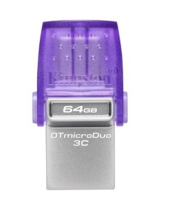 Pendrive (Pamięć USB) KINGSTON (64 GB /Szaro-fioletowy )