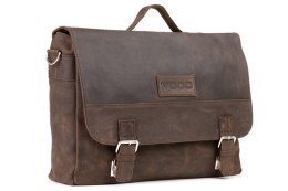 Teczka, torba unisex URBAN RDW12 BROWN