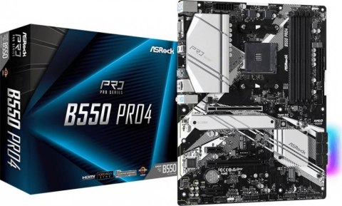 Płyta główna ASROCK B550 PRO4 Socket AM4 ATX