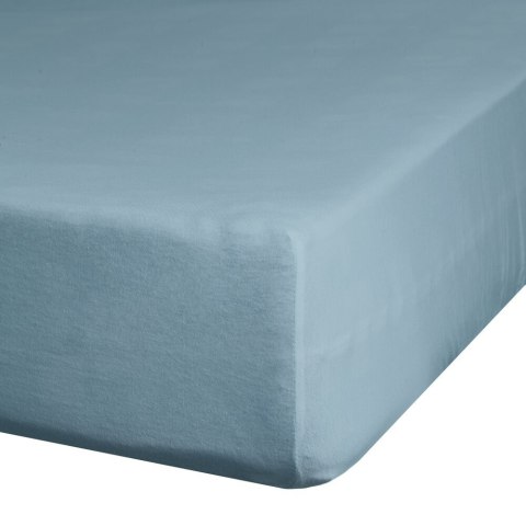 Prześcieradło JERSEY niebieskie 220x200