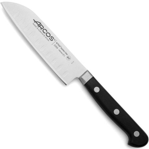 Nóż Santoku ze szlifem kulowym ÓPERA dł. 140/262 mm