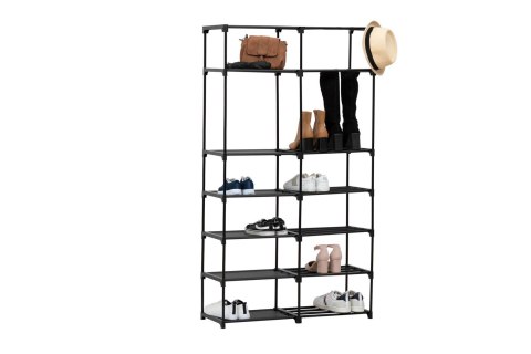 Modułowy regał na buty Intissa czarny