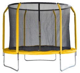 Trampolina ogrodowa 8FT Żółta