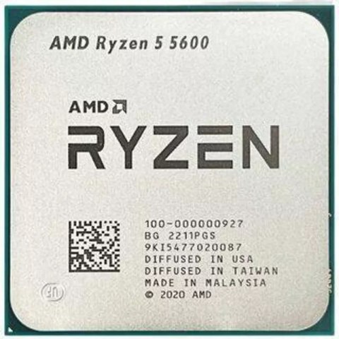 Procesor AMD Ryzen 5 5600 3.5 GHz 32 MB MBAM4 100-000000927 Tray