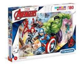 Puzzle 180 elementów Super Kolor - Avengers