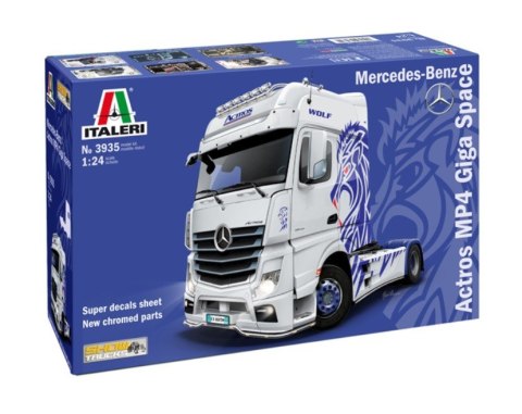 Model plastikowy Mercedes Benz Actros MP4 Show Truck