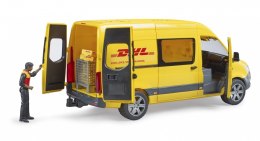 Bus MB Sprinter DHL z figurką i akcesoriami