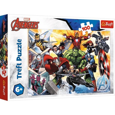 Puzzle 100 elementów Avengers Siła Avengersów