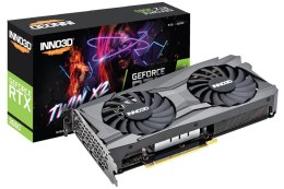 Karta graficzna INNO3D GeForce RTX 3060 TWIN X2 OC 8GB GDDR6 (N30602-08D6X-11902130)