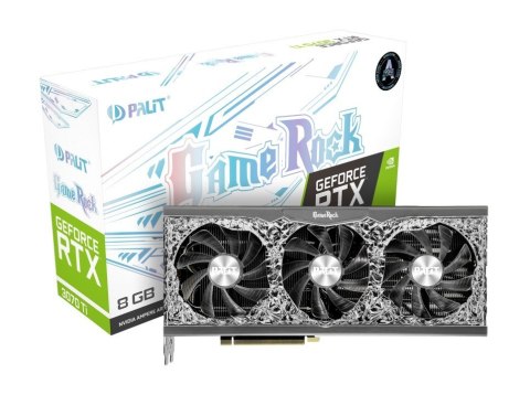 Karta graficzna PALIT RTX 3070 Ti GameRock 8 GB GDDR6X (NED307T019P2-1047G)