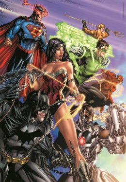 Puzzle 1000 elementów Compact DC Comics Liga Spawiedliwych (Justice League)