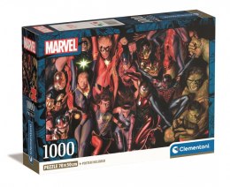 Puzzle 1000 elementów Compact Marvel The Avengers