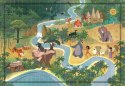 Puzzle 1000 elementów Compact Story Maps The Jungle Book