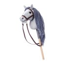 Koń na kiju Hobby Horse HOPPIHORSE A4 szary