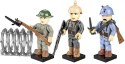 Klocki Great War 3 figurki 35 klocków